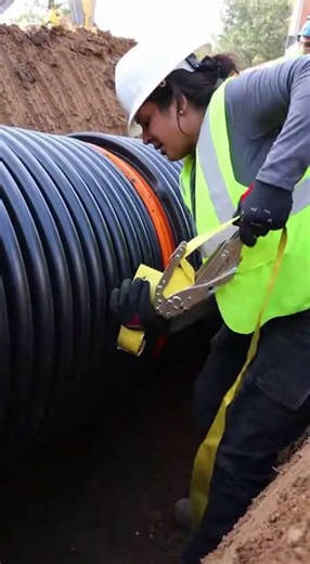 Corrugated pipe install pro tools help Save time with these expert tricks #diy #construction #tools