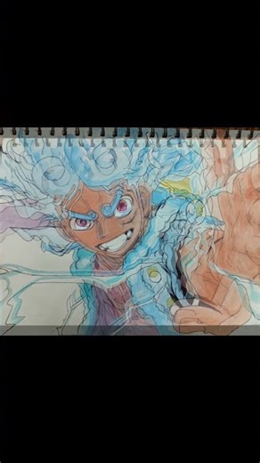 Luffy Gear 5 | Montagem Bandido Slowed #luffy #drawing #anime