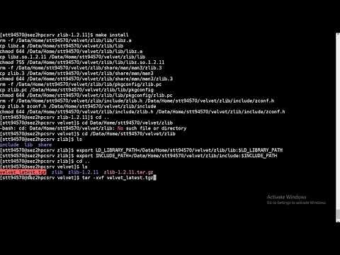 velvet 1.2.10 with gcc installation (On Request)