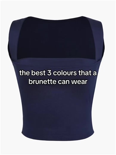 Top 3 Colors for Brunettes to Wear