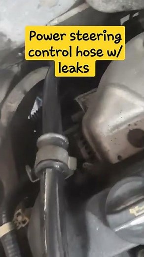 #POWER STEERING CONTROL HOSE WITH LEAK