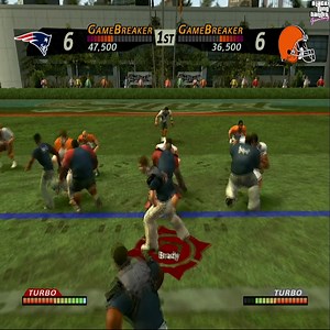 NFL Street PS2 | Patriots vs. Browns | Black Lung Bandit Gaming