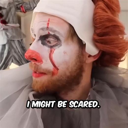 Becoming Pennywise and Scaring Myself! 😅 | Brandon Farris