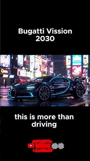 Feel the Electric Surge Bugatti Vision 2030’