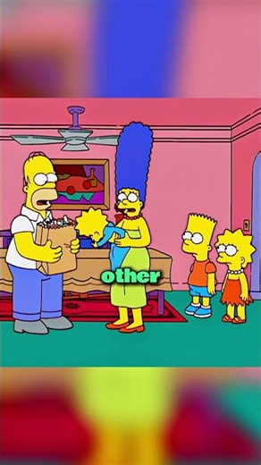 Maggie Cry Wreck the Simpsons🤣😂 #shorts #viralvideo