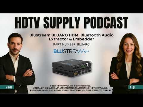 Blustream BLUARC HDMI Bluetooth Audio Extractor & Embedder
