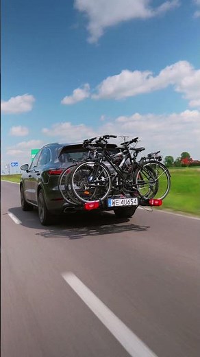 Idealer Fahrradträger für den Urlaub – Montage auf der Anhängerkupplung! 🚲