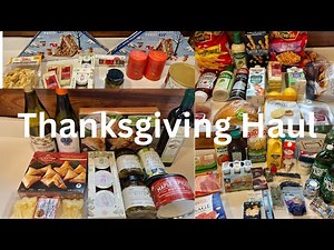 Thanksgiving Grocery Haul 2025 | Our First Time Hosting