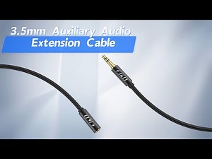 🎧 J&D 3.5mm Aux Extension Cable – Strong, Clear Audio for Every Connection! 🔊