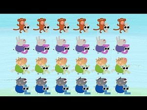 ABC Song | Learning Alphabet for Children | Peppa Pig Songs