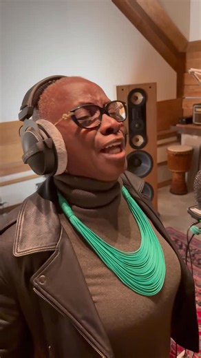 Angelique Kidjo on Instagram: "♥️🎙️That moment, recording JERUSALEMA at the @tothebridgenyc studio in Brooklyn🎙️♥️ Thanks to the @grammys for nominating this special piece of music this year!🙏🏾 Thanks to @masterkgsa and @nomcebo_zikode , to @dhodgeworld who arranged the Fame orchestra and to @david_donatien and @amenviana who played on it"