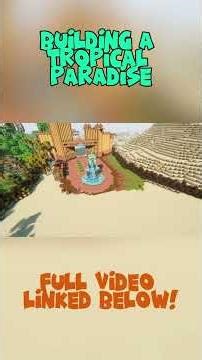 Bringing the Bahamas to Minecraft! #minecraft #minecraftbuilding #gaming #epicbuilds #tutorial