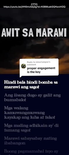 Awit sa Marawi - Full Lyrics Song with Video | Esang