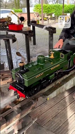 Miniature Steam Train You Can Actually Ride