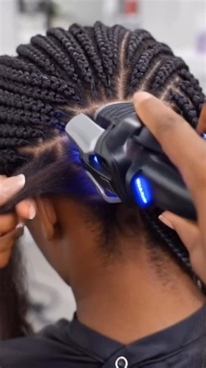 Sylvia | Natural Hair | Protective styles | This protective hairstyle features sleek, neatly parted braids crafted with precision from front to back. #Braids #protectivestyles... | Instagram