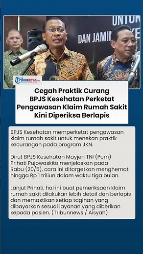 BPJS Kesehatan Targetkan Penghematan Rp 1 Triliun, Pemeriksaan Klaim Rumah Sakit Detail dan Berlapis
