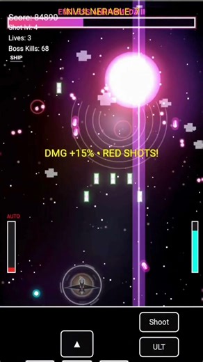 My Retro Asteroids Game in Slow Motion 🚀 New Areas, Skins & Aura