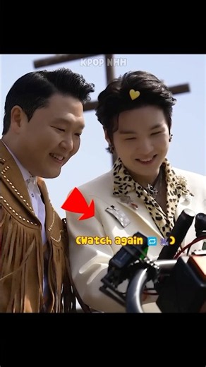 Flying Birds Accidentally Made It Into PSY And Suga's That That MV 😂🐦 #shorts #bts #suga