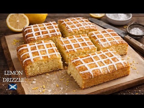 Easy Lemon Drizzle cake recipe :) bake with me!