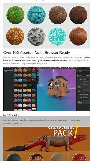 Best Blender Material Packs For Free #3dblendered #blender3d #blenderrender3d