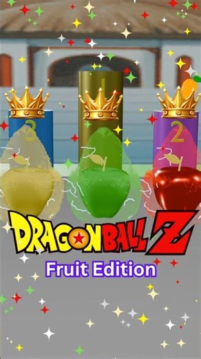 Unstoppable Trio?! 🍎⚡| Dragon Ball Z Fruit Saga