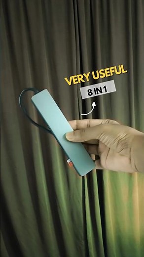 This 8 in 1 Gadget is very Useful | USB C to HDMI C Type Hub