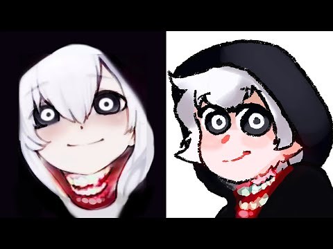 Drawing CREEPYPASTAS as ANIME