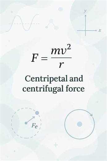 Centripetal And Centrifugal Force Explained! 🔬 #Shorts