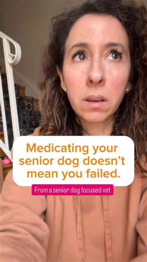 Senior Dogs | Dr. Monica Tarantino 🐶😻 Veterinarian on Instagram: "So many older dogs benefit from the intentional use of medication to help manage their disease and quality of life. It can make a huge difference for them. Always ask your vet about risks and side effects (every medication has them) and have a basic understanding of what the goal is with each med.💗🙌. A lot more I’ll cover on this topic in a future video #seniordog"