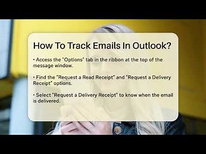 How To Track Emails In Outlook? - TheEmailToolbox.com