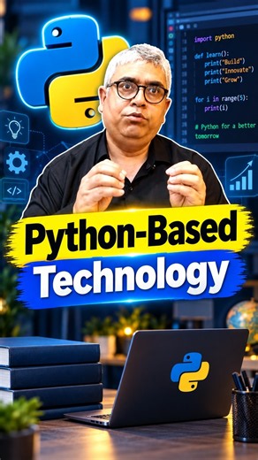 Python-Based Technology Explained | Python Career, Applications & Future Scope | CodeSquadz #shorts