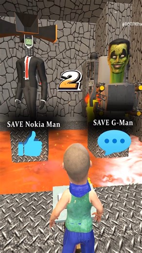 86K views · 2.3K reactions | Save NokiaMan Vs G Man #minecraft #minecraftmemes #minecraftvideos #minecrafte #minecraftbuild #minecraftclips #gaming #reels #twitch #tiktok | FANTOMPro | Facebook