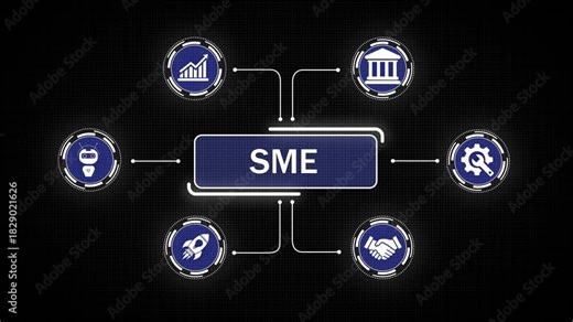 SME (Small and Medium-sized Enterprises) are vital businesses driving innovation and growth. They create jobs, support local economies, and face unique challenges like funding and scaling. 4k animated