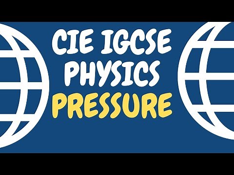 Pressure | IGCSE CIE Physics topical Revision | Kisembo Academy