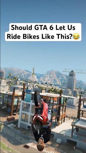 Rockstar,don’t fix this😂 #gta #stuntbike #gtaonline #gta6 #stunt #gamingshorts #shorts #gta5 #gtav