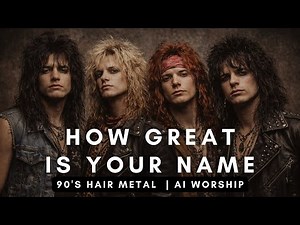 How Great Is Your Name - Passion/Rachel Halbach (90's Hair Metal)