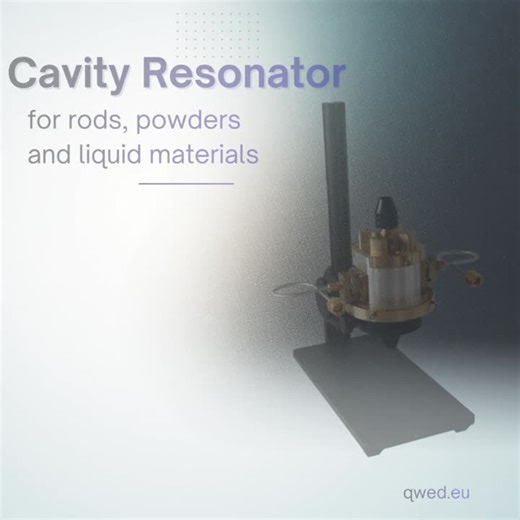 Cavity Resonator for rods, powders and liquid materials