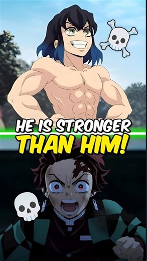 INOSUKE Is Stronger Than Tanjiro #shorts #demonslayer #kimetsunoyaiba #inosuke #tanjiro #zenitsu