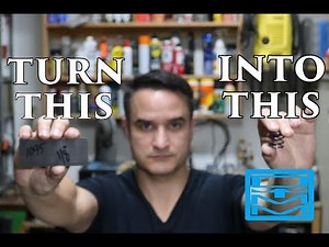 How to Make the Spring for a Folding Knife - FUN WITH METAL!!!!