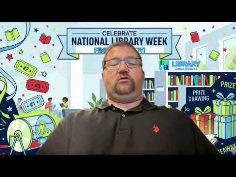 National Library Week 2026 Raffle Tuesday Carl Manley