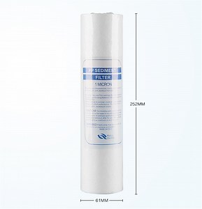 [Hot Item] 5 Micron 10 20 Inch Spun Water Sediment Filter Cartridge