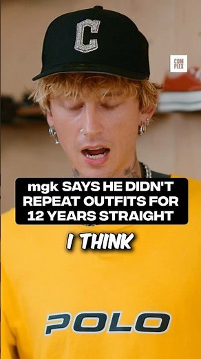 mgk says he didn't repeat outfits for 12 years straight #sneakershopping