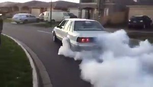 This is one tuff skid! Hows the smoke, this VL TURBO has some serious power...! | Radial Life