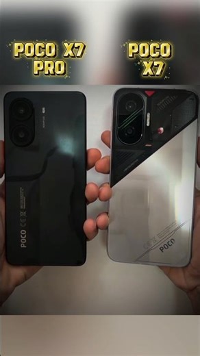 POCO X7 Pro vs POCO X7 ⚡ Ultimate Speed & Camera Battle 🔥 | Real Performance Test 2025 #shorts