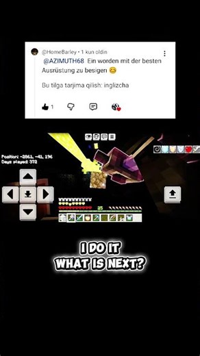 Easy way to kill Warden in MCPE. What is next challenge#minecraft #minecraftgameplayandroidmalayalam