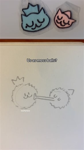 beeftartare on Instagram: "Us as moss balls? BGM: YIPPEE YIPPEE ALIENZ song by WISDOM CULT #mossball #mossballs #fyp #bro #friend #foryou #real"