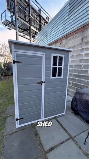 Looking to upgrade your outdoor storage? This shed is for you.