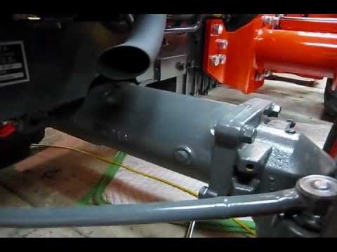 Kubota L3400 HST 50 Hour Service (Part 3: Front Axle Case Oil Change)