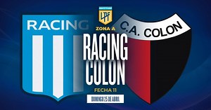 Racing - Colón: hora, formaciones y por dónde verlo en vivo