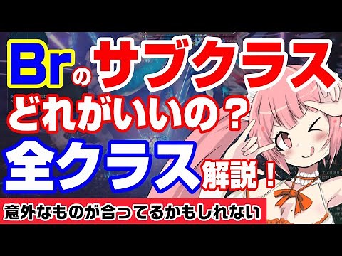 【PSO2NGS】ブレイバーに最適なサブクラスは？一つずつゆるく相性紹介していくよ！【Br/ニュージェネシス】